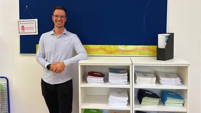 Neue Regale für die Klasse 1a in Schärding