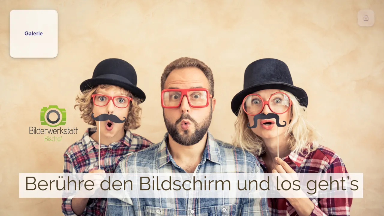 Screenshot von Fotobox Software